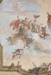The Fall of the Demons, Stories of Scipio, detail, 1731 (detail)