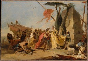 The Meeting of Antony and Cleopatra by Giovanni Battista Tiepolo