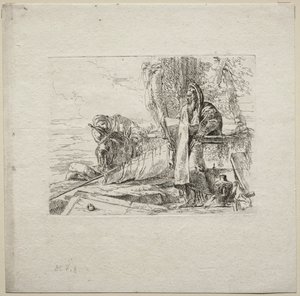 Various Caprices: The Philosopher Standing with Book