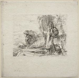 Various Caprices: The Philosopher Standing with Book