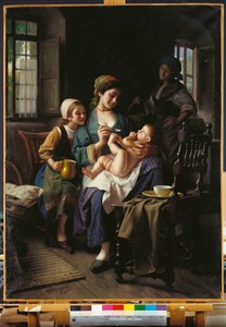 Meal Time by Giovanni Battista Torriglia