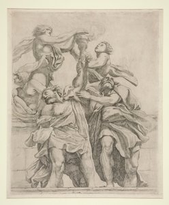 Two Apostles and Three Angels by Giovanni Battista Vanni