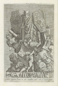 Trophy of Weapons and Sculptures by Giovanni Battista de
