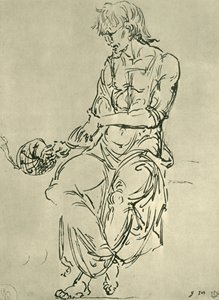 Seated Man with Astronomical Instrument, late 15th century, 1943