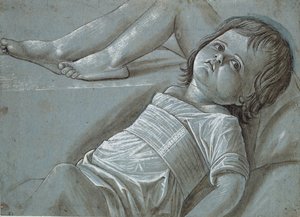 Study for a recumbent Figure of the Infant Christ by Giovanni Bellini