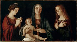 Virgin with Child with St Catherine and St Mary Magdalene