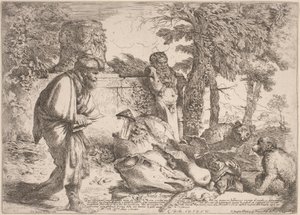 Diogenes Searching for an Honest Man