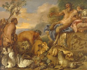 Satyrs Bringing Their Gifts