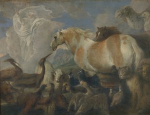The Creation by Giovanni Benedetto Castiglione