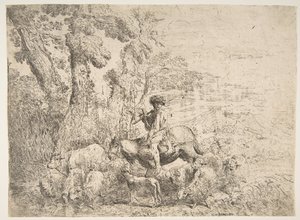 Young Herdsman on Horseback