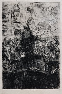 At the Opera in Paris, c.1880 by Giovanni Boldini