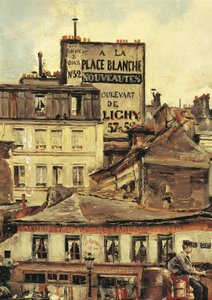 View of Place Clichy in Paris