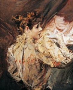Portrait of Eleonora Duse, Italian actress
