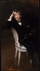 Portrait of James Abbott McNeil Whistler (1834-1903) 1897