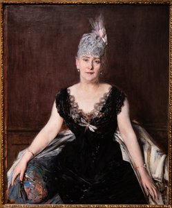 Portrait of Madame Seligman by Giovanni Boldini
