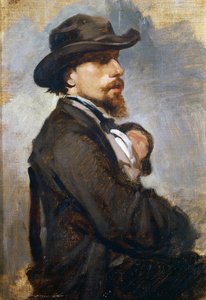 Portrait of the Italian painter Vincenzo Cabianca