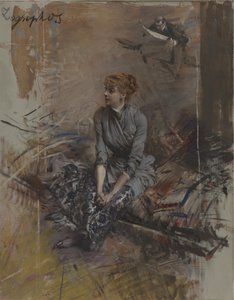 Portrait of the Actress Gabrielle Réjane 1856-1920