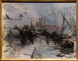 Venice, St. Giorgio Maggiore Seen from the Town, c.1885