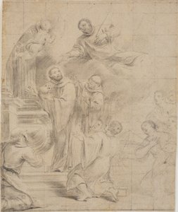 St Bernard Saving the Skull of St Caesarius by Giovanni Bonati