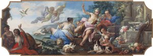 Ariadne on the Island of Naxos, or an Allegory of Autumn by Giovanni Camillo Sagrestani