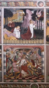 Scenes from the life of Christ by Giovanni Canavesio