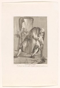 The Masked Coffee Drinker and The Tired Wigmaker (Divers Portraits) by Giovanni David