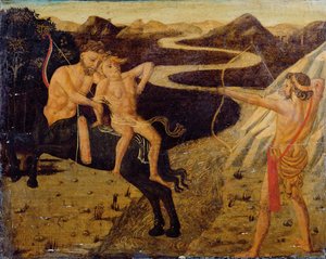 Cassone Panel: Hercules Saving Deianeira from Nessus