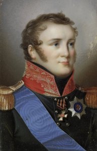 Portrait of Alexander I (1777-1825), Emperor of Russia