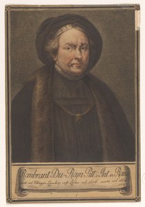 Portrait of Artist Rembrandt Harmensz. van Rijn (Portraits of Artists)