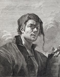 Gerrit van Honthorst, Engraved by Cosimo Mogalli by Giovanni Domenico Ferretti