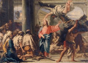 Christ at the Pool of Bethesda by Giovanni Domenico Tiepolo