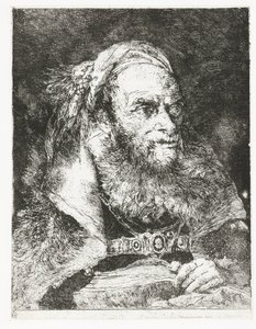 Man with Open Book by Giovanni Domenico Tiepolo