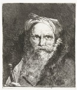 Man with Sword by Giovanni Domenico Tiepolo