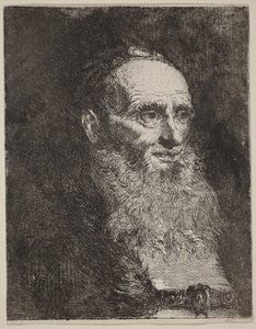Old Man with a Beard by Giovanni Domenico Tiepolo