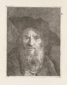 Old Man with a Hat, from the Collection of Heads