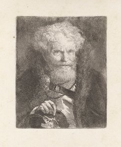 Old Man with a Helmet, from the Collection of Heads by Giovanni Domenico Tiepolo