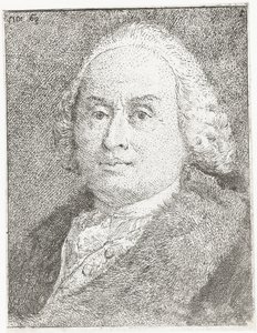 Portrait of Giovanni Battista Tiepolo by Giovanni Domenico Tiepolo