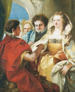 The Continence of Scipio by Giovanni Domenico Tiepolo