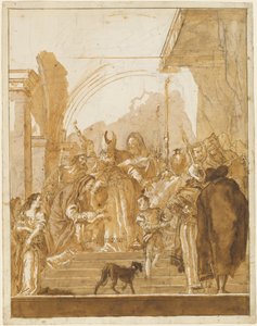 The Presentation in the Temple by Giovanni Domenico Tiepolo