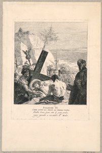 Via Crucis - Station IX, He Falls Beneath the Cross the Third Time