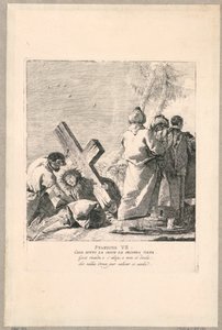 Via Crucis - Station VII, He Falls Beneath the Cross the Second Time