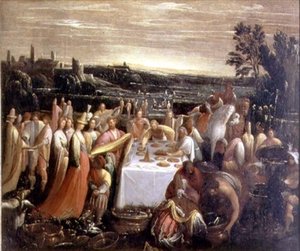 Feast on the Edge of a Lake, 1610-12