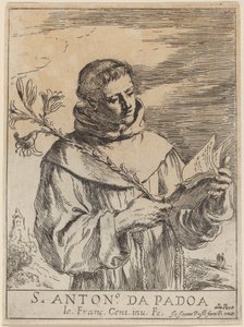 Saint Anthony of Padua by Giovanni Francesco Barbieri, called Guercino
