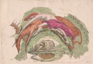 Man Struggling with an Ox by Giovanni Francesco Costa