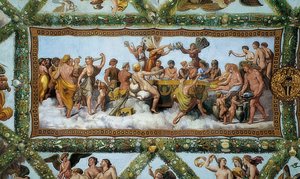 The Wedding of Cupid and Psyche. 1510-1517 by Giovanni Francesco Penni