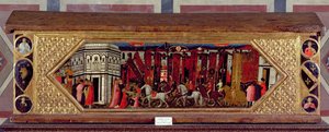 Cassone Decorated with a Scene of the Palio of S. Giovanni by Giovanni Francesco Toscani