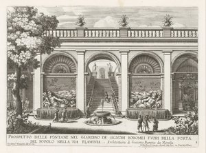 Garden of a Palace in Rome