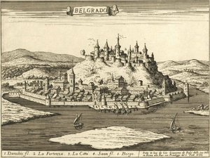 Belgrade Fortress by Giovanni Giacomo De Rossi