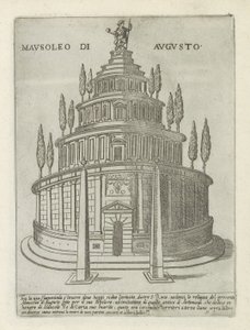 Mausoleum of Augustus in Rome by Giovanni Maggi