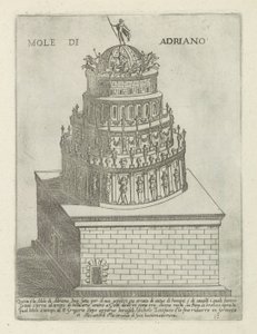 Mausoleum of Hadrian by Giovanni Maggi